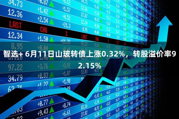 智选+ 6月11日山玻转债上涨0.32%，转股溢价率92.15%